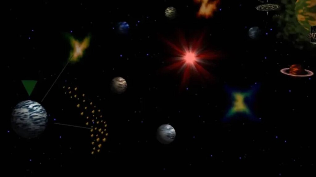 star fox 64 hard route planet map