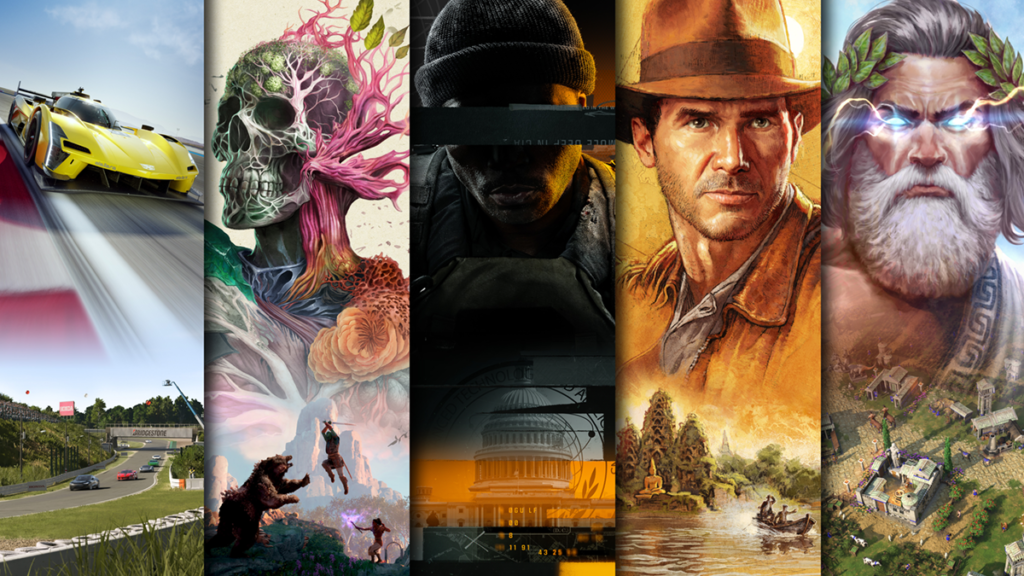 Games collage