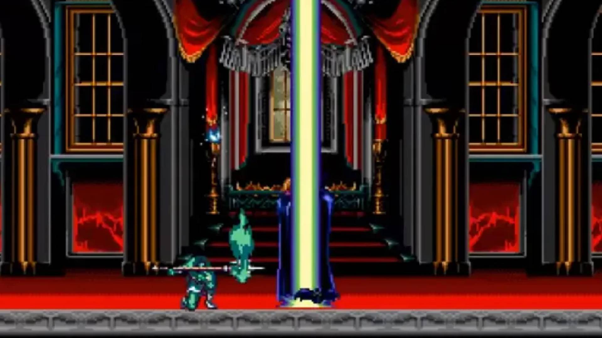castlevania bloodlines dracula fight