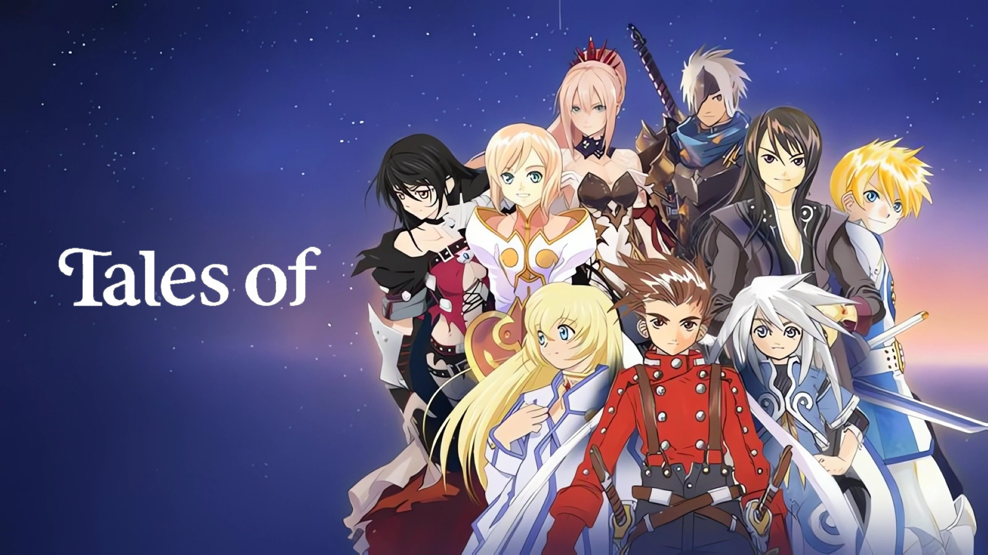 Tales of franchise key art