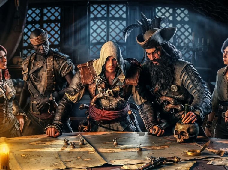 All Black Flag resynced main chraracters