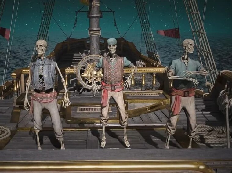 Black Flag resynced skeleton crew