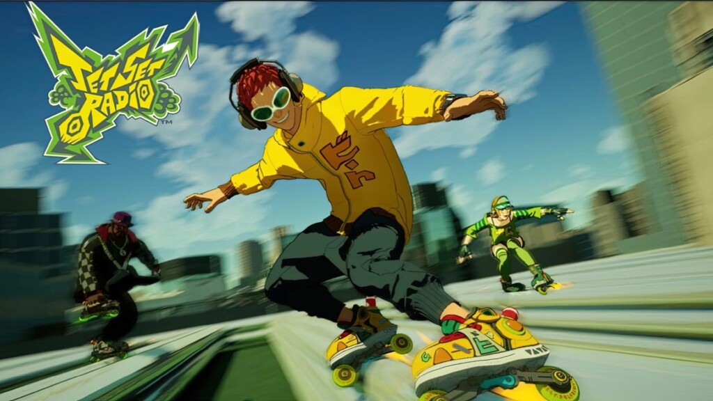 Key art for the new Jet Set Radio game
