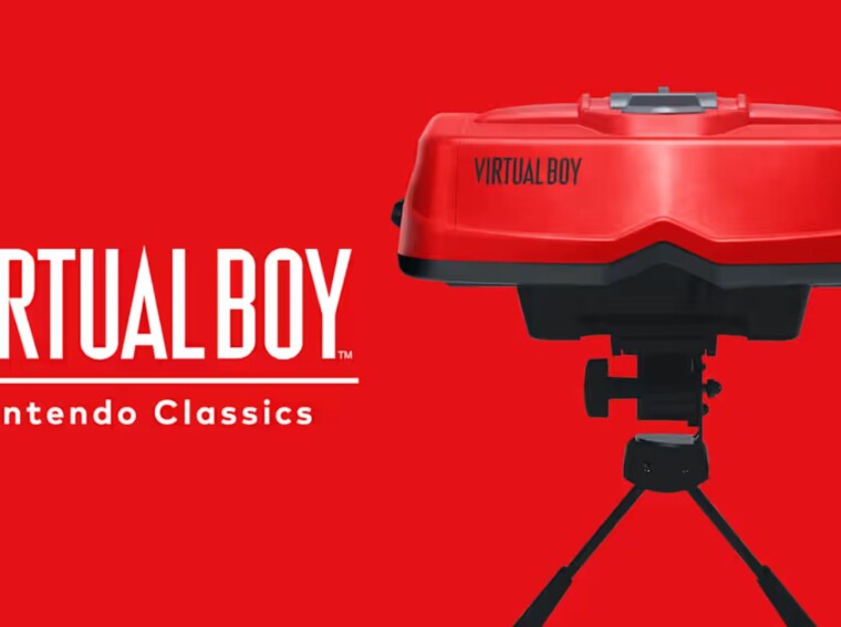 Virtual Boy Nintendo Classics promo art