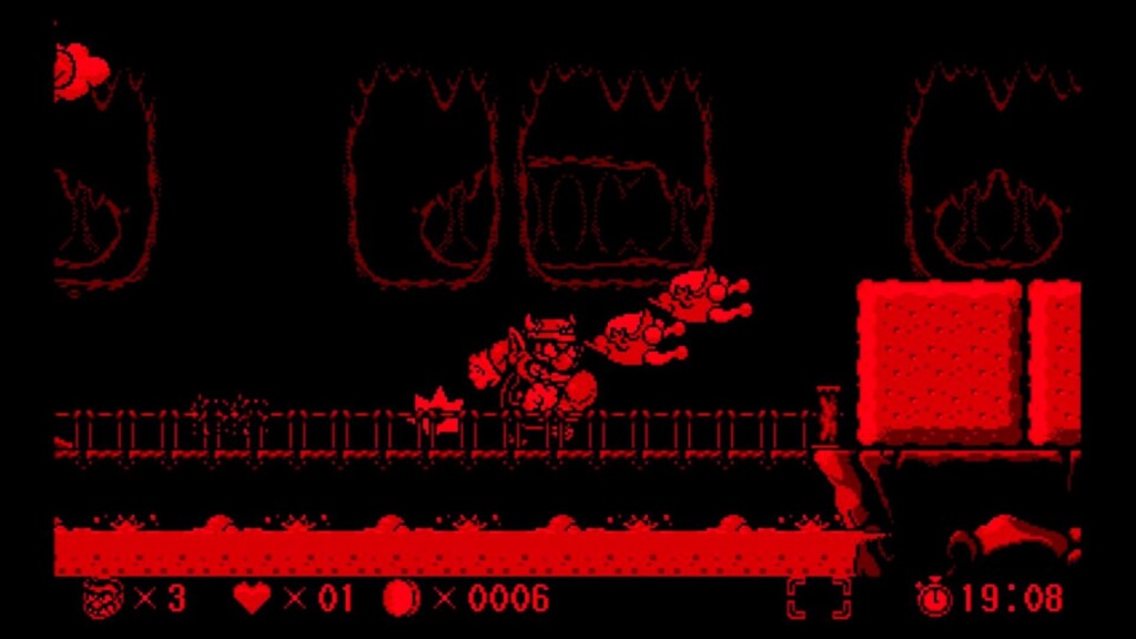 Gameplay of Virtual Boy Wario Land