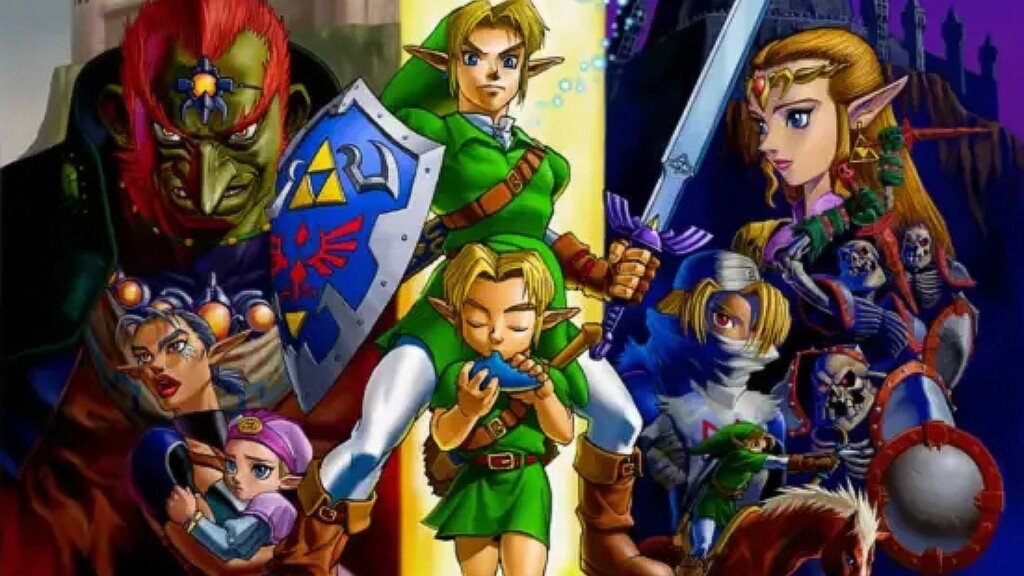 ocarina of time key art feature