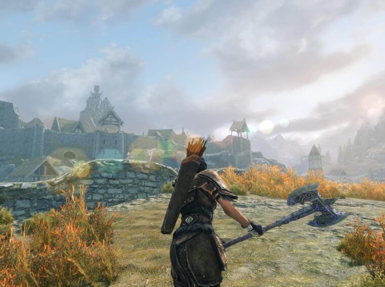 Skyrim gameplay