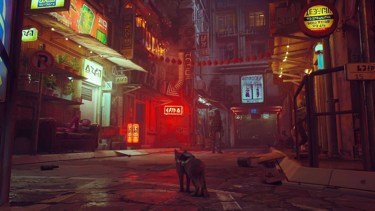 Stray gameplay
