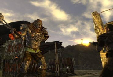 A screenshot from Fallout New Vegas