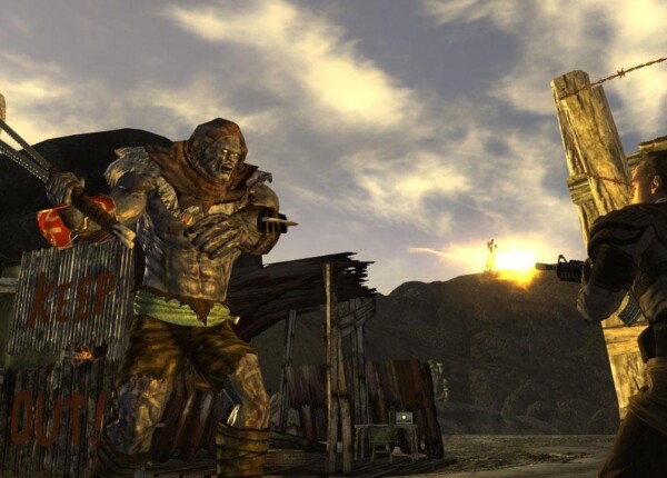 A screenshot from Fallout New Vegas