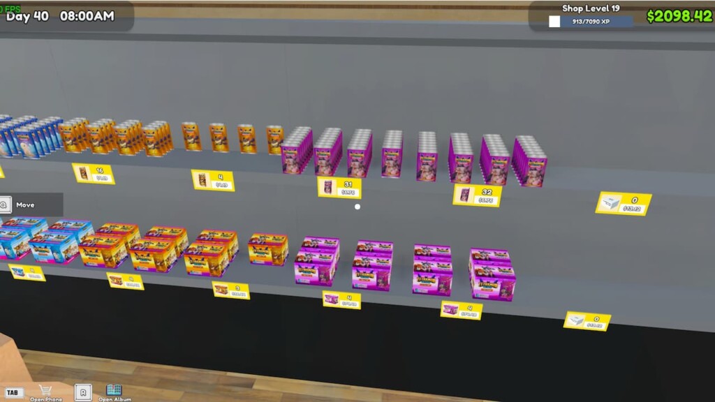 Auto Set Prices mod in TCG Card Shop Simulator