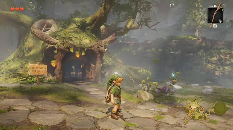 Ocarina of Time remake map changes