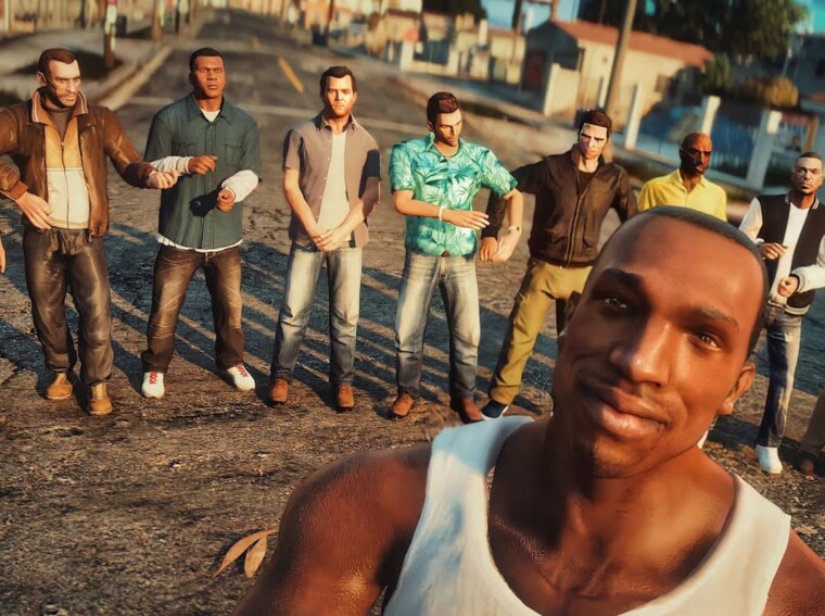 All GTA Protagonists