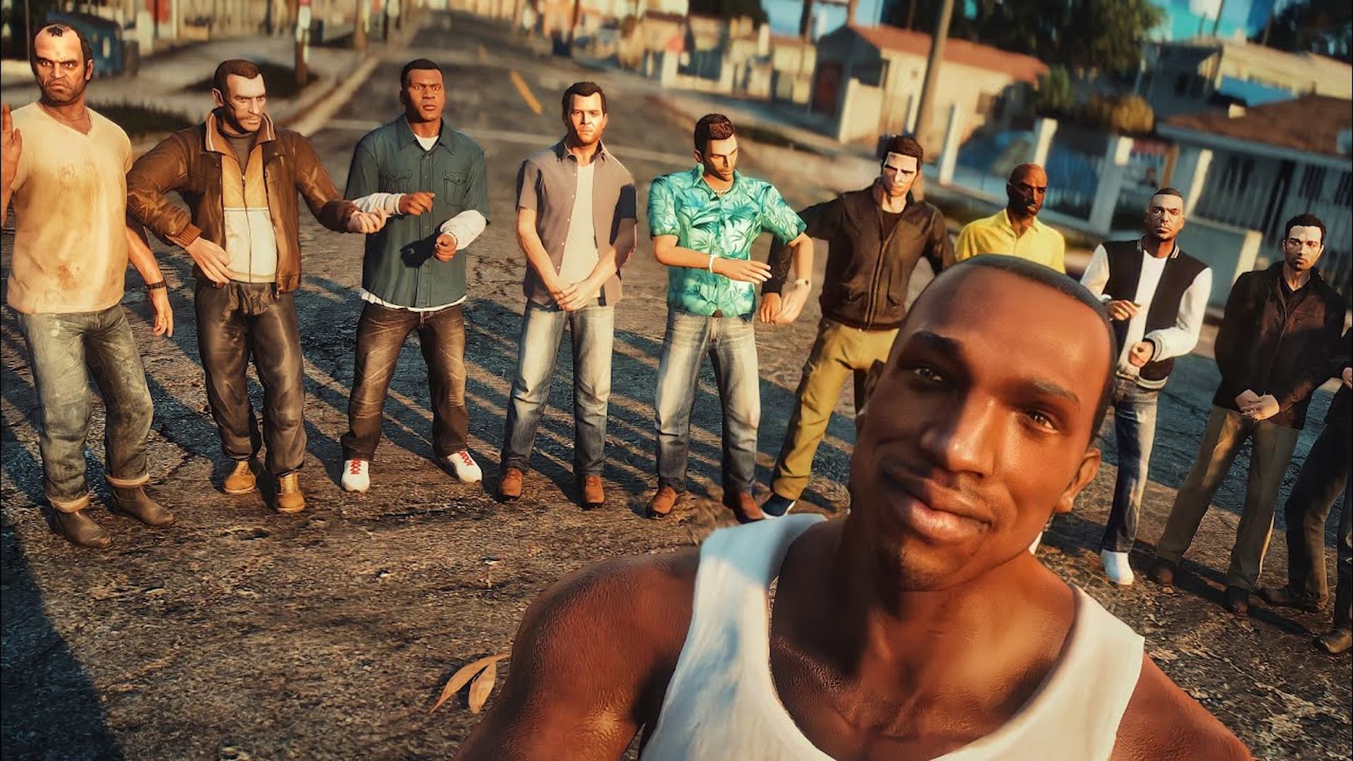 All GTA Protagonists