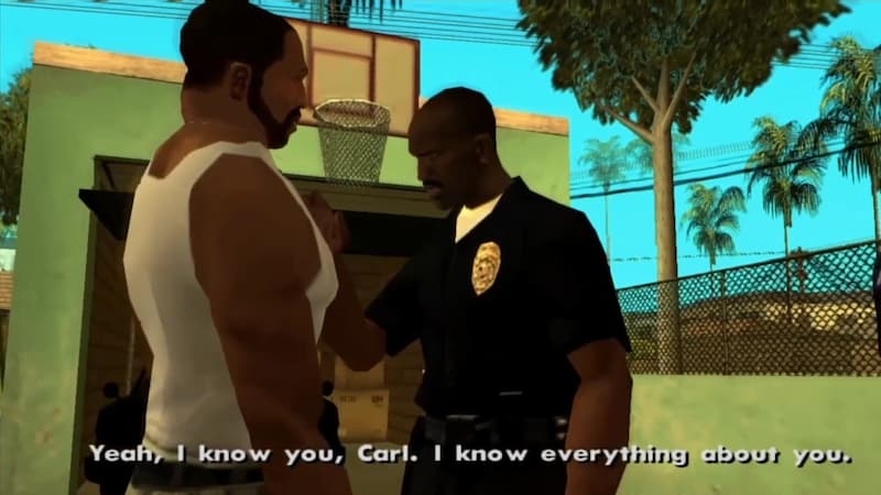 GTA San Andreas Big Smoke traitor